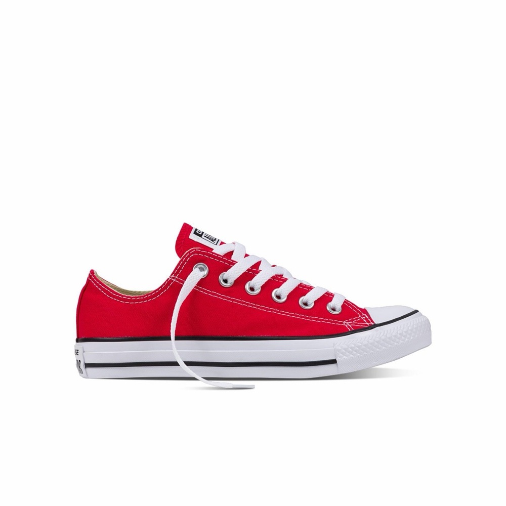 Converse Kids Red Low-Top Sneakers